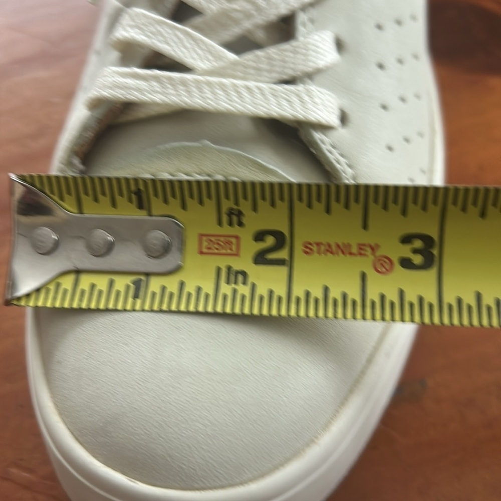 Lacoste Tamora Hi Fashion Sneakers Womens Size 5 leather Strap Shoes Gray - Picture 11 of 12